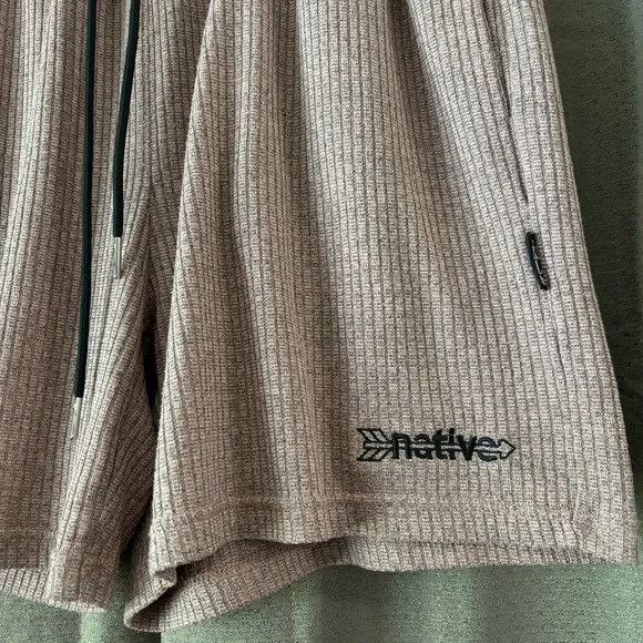 Native Language Corduroy‎ Knit Shorties Rose Gold Size XL - Picture 5 of 10